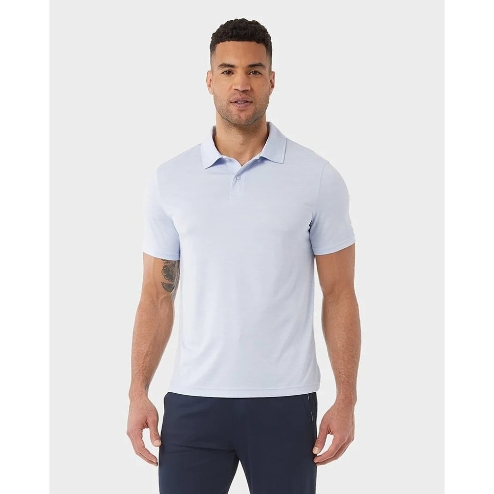 NWT 32 Degrees MEN'S MICRO STRIPE POLO Size XXL